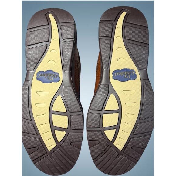 Dr Comfort Stallion 8020 Mens 13M Chestnut Leather Orthopedic Shoes NWB main image 8